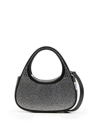 Coperni Swipe crystal-embellished mini bag - Black