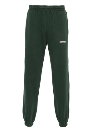 Represent Patron of The Club cotton track pants - Green