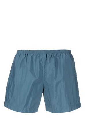 Malo embroidered-logo swim shorts - Blue
