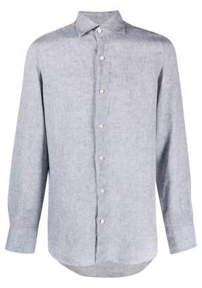 Finamore 1925 Napoli long-sleeve linen shirt - Grey