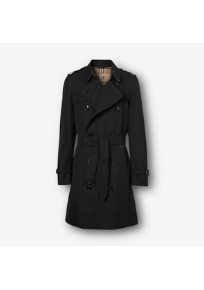 Burberry The Midlength Chelsea Heritage Trench Coat, Black