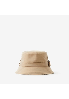Burberry Cotton Gabardine Belted Bucket Hat
