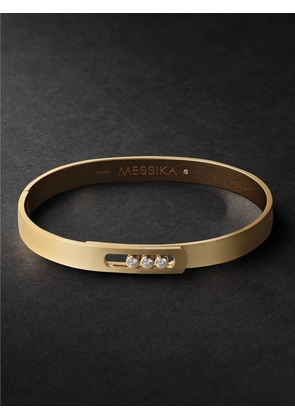 Messika - Move Noa 18-Karat Gold Diamond Bracelet - Men - Gold - M