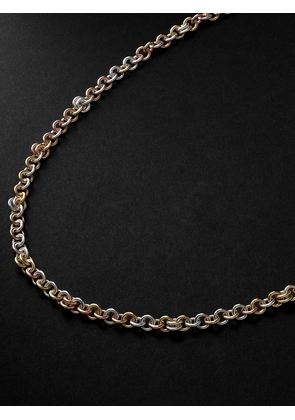 Spinelli Kilcollin - Serpens Yellow and Rose Gold and Silver Necklace - Men - Gold