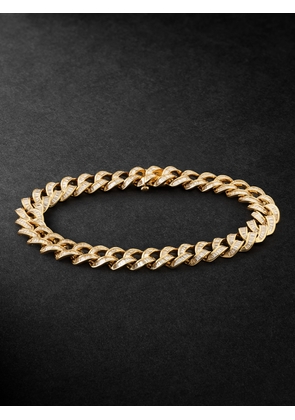 SHAY - Gold Diamond Bracelet - Men - Gold