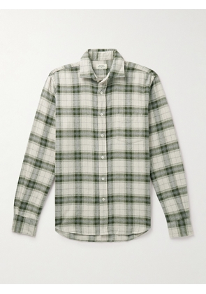 Hartford - Paul Checked Cotton-Flannel Shirt - Men - Green - S