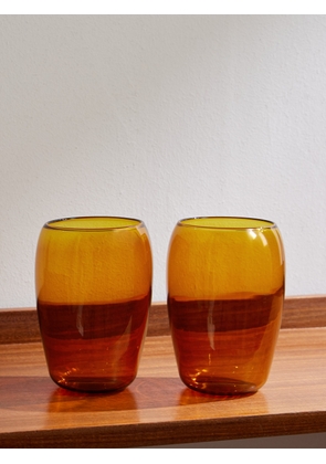 RD.LAB - Gabri Set of Two Glasses - Men - Orange