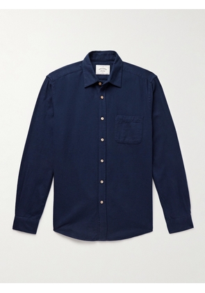 Portuguese Flannel - Teca Cotton-Flannel Shirt - Men - Blue - XS