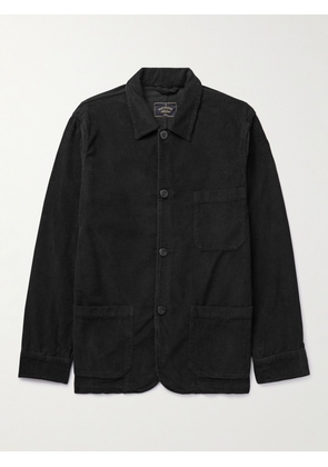 Portuguese Flannel - Labura Cotton-Corduroy Overshirt - Men - Black - XS