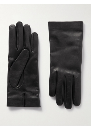 SAINT LAURENT - Leather Gloves - Men - Black - 7.5