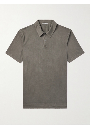 James Perse - Supima Cotton-Jersey Polo Shirt - Men - Green - 1