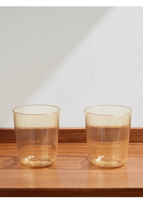 RD.LAB - Luisa Set of Two Water Glasses - Men - Orange