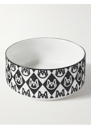 Moncler Genius - Poldo Dog Couture Logo-Print Ceramic Dog Bowl - Men - Black