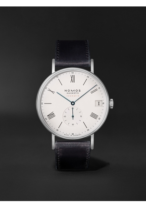 NOMOS Glashütte - Ludwig Neomatik Automatic 40.5mm Stainless Steel and Leather Watch, Ref. No. 262 - Men - White