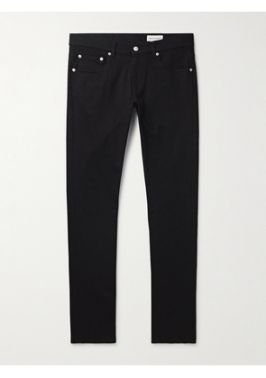 Alexander McQueen - Skinny-Fit Logo-Embroidered Jeans - Men - Black - IT 50