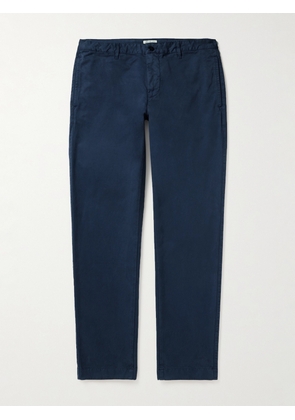 Hartford - Tex Straight-Leg Cotton-Twill Trousers - Men - Blue - IT 46