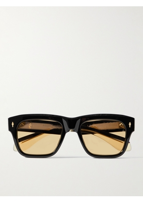 Jacques Marie Mage - Cash Square-Frame Acetate Sunglasses - Men - Black