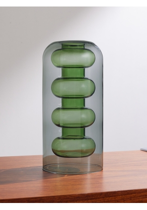 Tom Dixon - Bump Tall Glass Vase - Men - Green