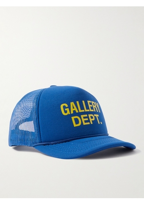 Gallery Dept. - Logo-Print Canvas and Mesh Trucker Cap - Men - Blue