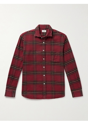 Hartford - Paul Checked Cotton-Flannel Shirt - Men - Red - S