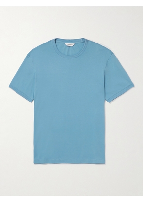Club Monaco - Refined Mercerised Cotton-Jersey T-Shirt - Men - Blue - XS