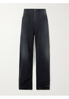 Balenciaga - Wide-Leg Jeans - Men - Black - XS