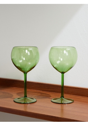 RD.LAB - Gabri Set of Two Glasses - Men - Green