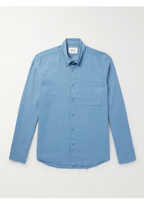 NN07 - Arne 5159 Slim-Fit Cotton-Twill Shirt - Men - Blue - S