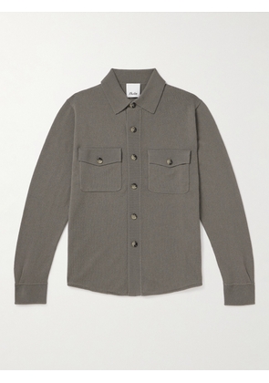 Allude - Virgin Wool and Cashmere-Blend Overshirt - Men - Gray - S