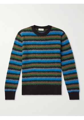 PIACENZA 1733 - Striped Brushed-Cashmere Sweater - Men - Multi - IT 48