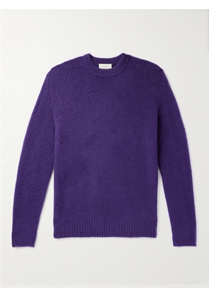 PIACENZA 1733 - Brushed-Wool Sweater - Men - Purple - IT 46