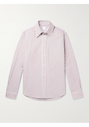 Bottega Veneta - Striped Cotton Shirt - Men - Brown - IT 46