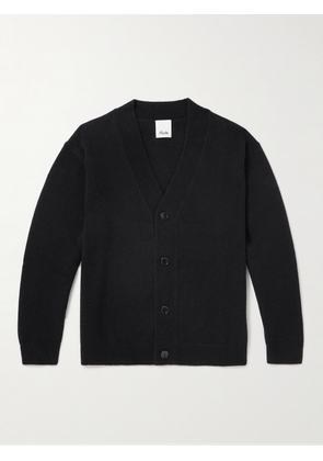 Allude - Virgin Wool and Cashmere-Blend Cardigan - Men - Black - S