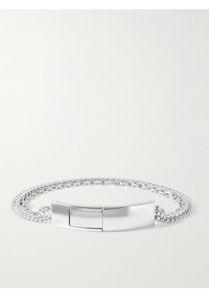 Bottega Veneta - Sterling Silver Chain Bracelet - Men - Silver - S