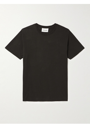 FRAME - Cotton-Jersey T-Shirt - Men - Brown - S