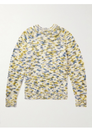 A Kind Of Guise - Karli Instarsia Wool-Blend Sweater - Men - Yellow - S