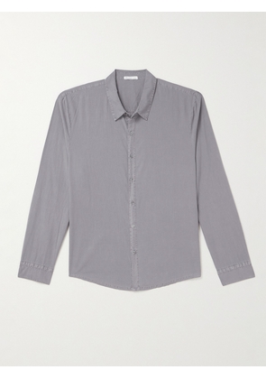 James Perse - Cotton-Poplin Shirt - Men - Gray - 1
