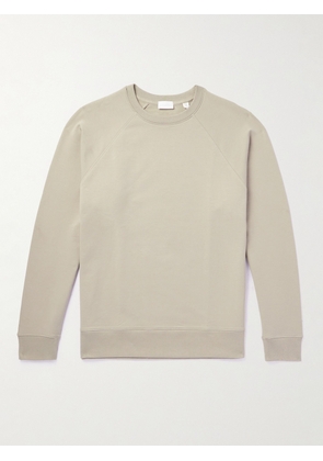 Håndværk - Flex Stretch Organic Cotton-Jersey Sweatshirt - Men - Neutrals - S