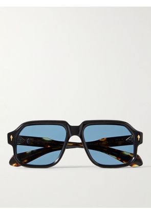 Jacques Marie Mage - Challenger Square-Frame Tortoiseshell Acetate Sunglasses - Men - Black