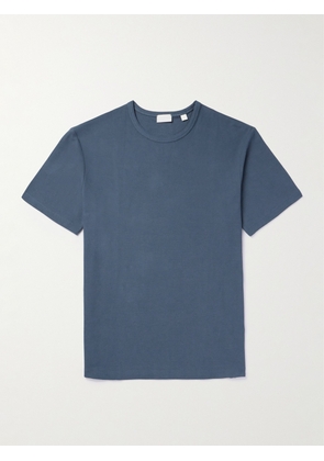 Håndværk - Pima Cotton-Jersey T-Shirt - Men - Blue - S