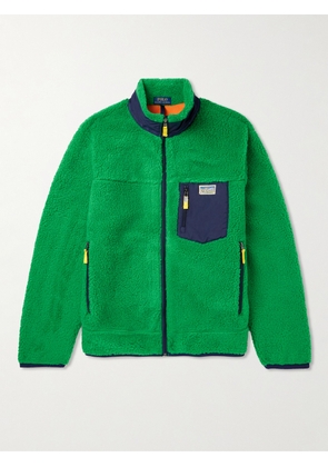 Polo Ralph Lauren - Shell-Trimmed Fleece Jacket - Men - Green - S