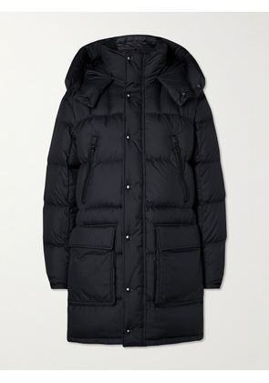 Polo Ralph Lauren - Forester Logo-Appliquéd Quilted Ripstop Hooded Down Jacket - Men - Black - S