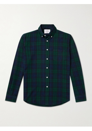 Portuguese Flannel - Bonfim Button-Down Collar Checked Cotton-Flannel Shirt - Men - Multi - XS