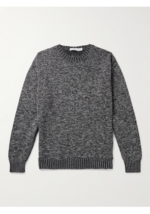 Inis Meáin - Alpaca, Merino Wool, Cashmere and Silk-Blend Sweater - Men - Gray - S