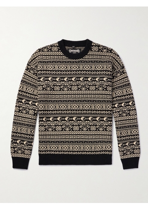 Schott - Grateful Dead Intarsia Cotton Sweater - Men - Black - S