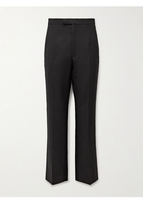 The Row - Baird Straight-Leg Pleated Pinstriped Virgin Wool Trousers - Men - Black - UK/US 30