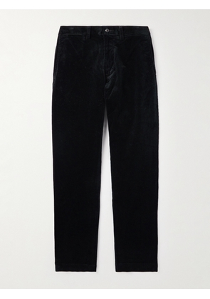 Polo Ralph Lauren - Straight-Leg Cotton-Blend Corduroy Trousers - Men - Black - UK/US 29