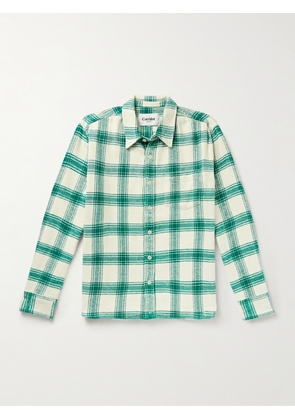 Corridor - Checked Cotton-Flannel Shirt - Men - Green - S