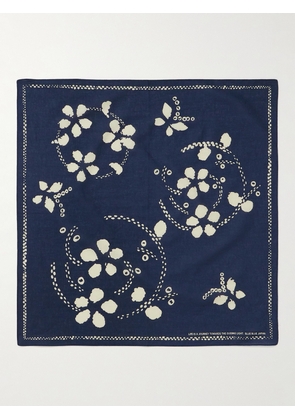 Blue Blue Japan - Printed Cotton Bandana - Men - Blue