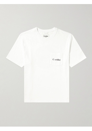 Corridor - Disco Printed Organic Cotton-Jersey T-Shirt - Men - White - S